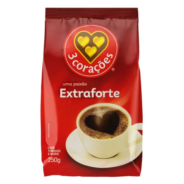 Café 3 Corações Extra Forte 250g