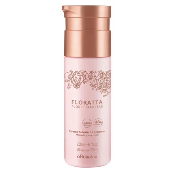 O BOTICARIO FLORATTA FLORES SECRETAS HIDRATANTE CORPORAL 200 ml