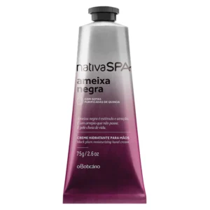 CREME DE MÃOS NATIVA SPA AMEIXA NEGRA, 75GR