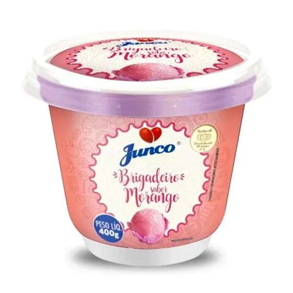Brigadeiro Sabor Morango Pronto 400g