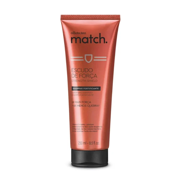 SHAMPOO MATCH ESCUDO DE FORÇA, 250ML
