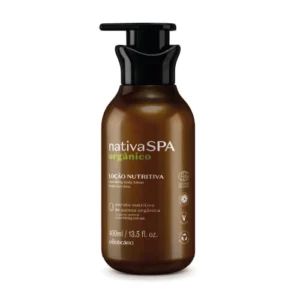 O Boticário Loção Nutritiva Corporal Nativa Spa Orgânico, 400ml