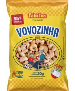 PIPOCA SALGADA FABITOS VOVOZINHA 50G