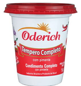 Oderich  Tempero completo com pimenta 300g