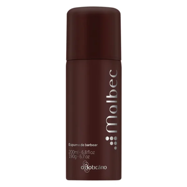 O Boticário Espuma de Barbear Malbec 200ml