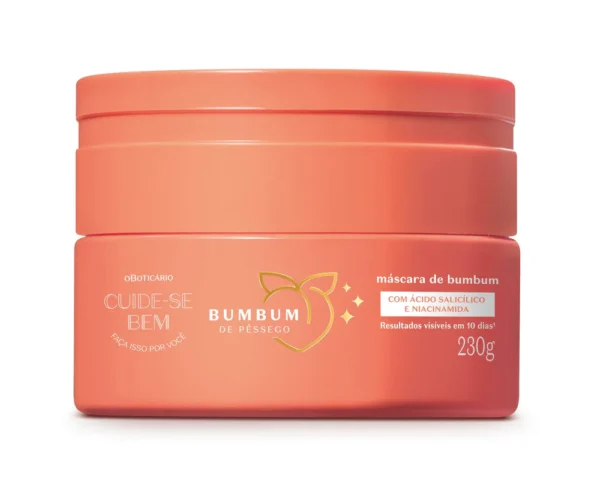 Cuide-se Bem Máscara de Hidratação Pessegura, 200g