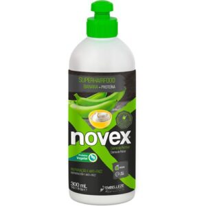 Crema de Peinar Novex SuperHairFood Banana y Proteína vegano 300ml