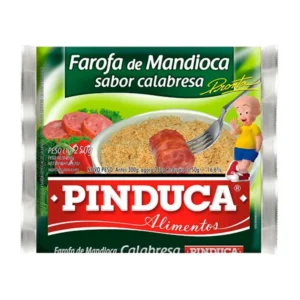 FAROFA DE MANDIOCA CALABRESA PINDUCA PACOTE 250G