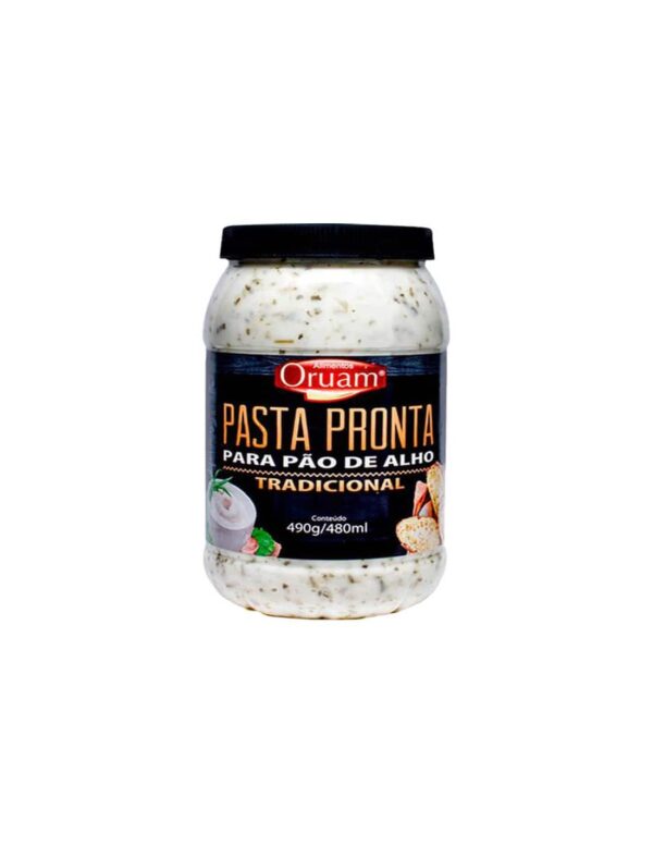 Pasta pe/ Pão de Alho Tradicional Oruam 480ml