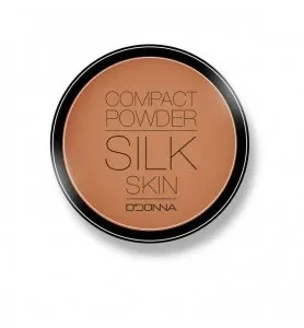 D'DONNA  POLVO COMPACTO PIEL DE SEDA N°4